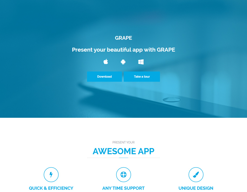 Template Landing Pages LA-05