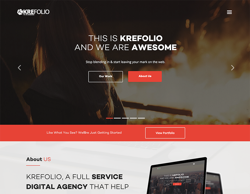 Template Landing Pages LA-07